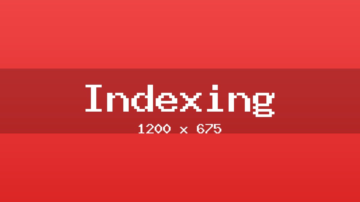 Indexing placeholder image