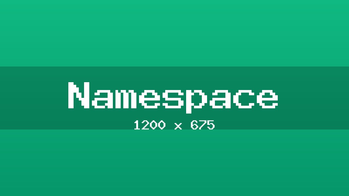 Namespace placeholder image