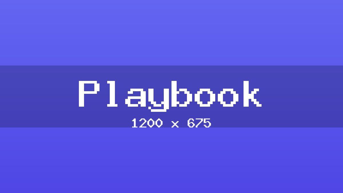 Playbook placeholder image