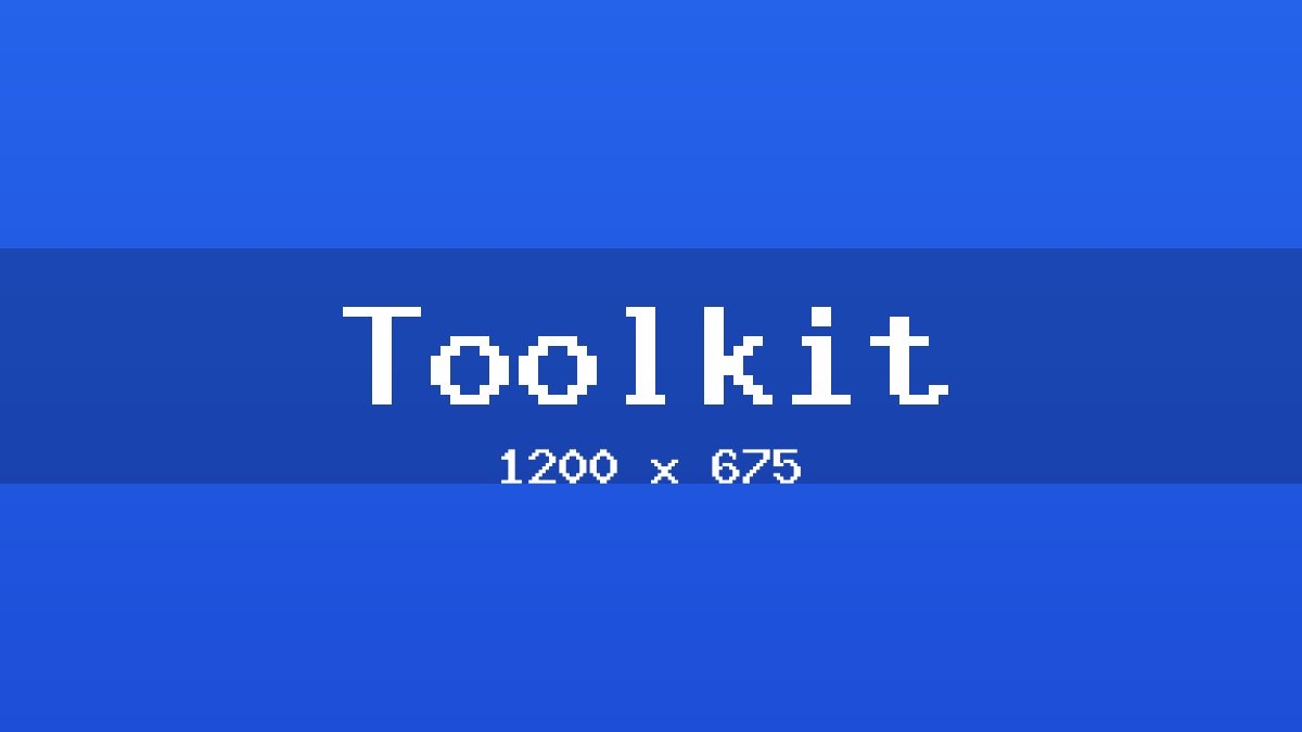 Toolkit placeholder image