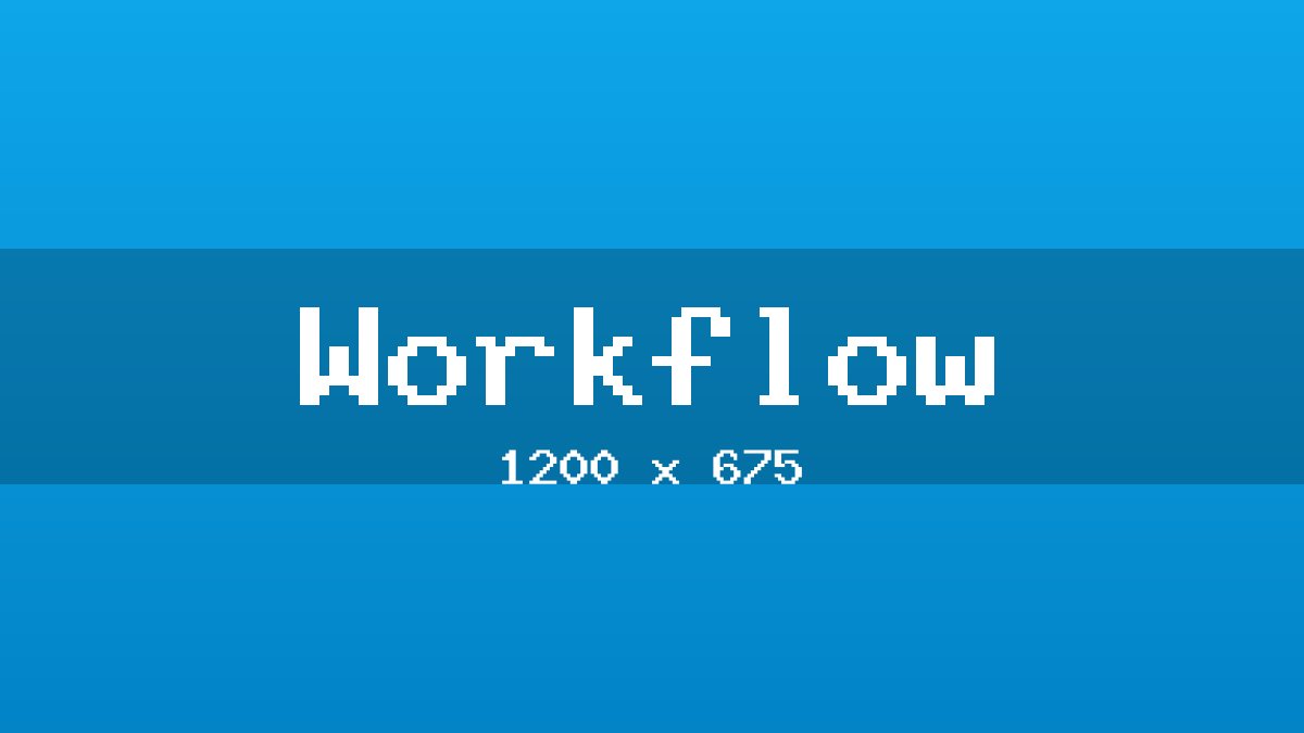Workflow placeholder image